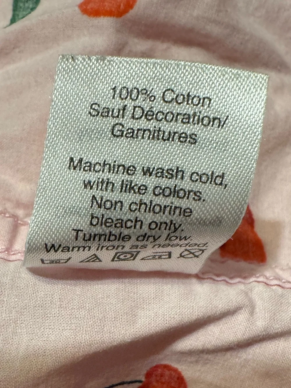 J. Crew Pink Cherry-Print Short Pajama Set - Picture 5 of 6